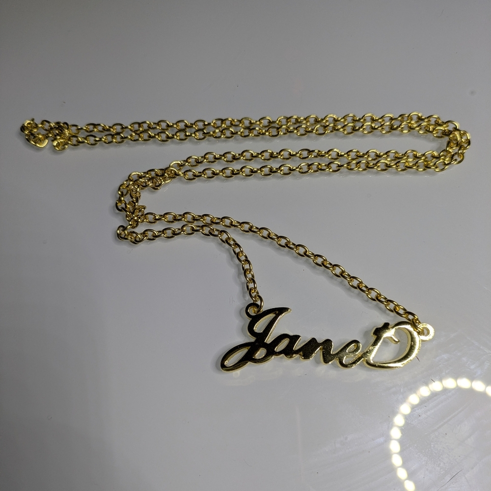 Rocky Horror Picture Show Janet Necklace Replica